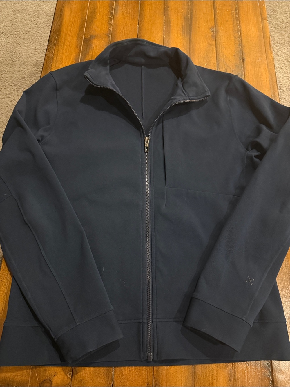 lululemon athletica Men's Black Full-Zip Lightweight Jacket